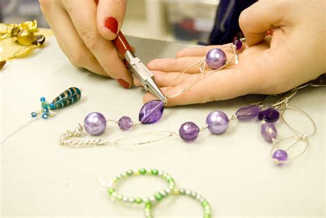 The Process of Making Necklaces
